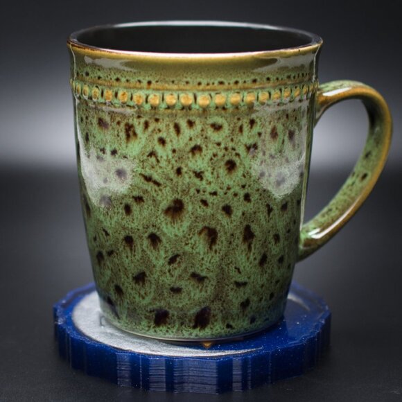 Moon and Stars Celestial Coasters – Set of 2 | Wine Coasters | Coffee Coasters - Picture 5 of 5